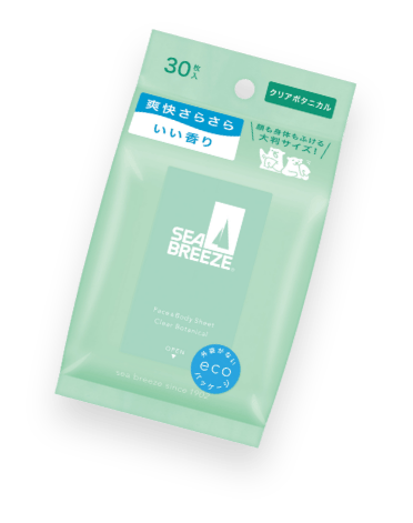 フェイス＆ボディシート｜商品情報｜SEA BREEZE
