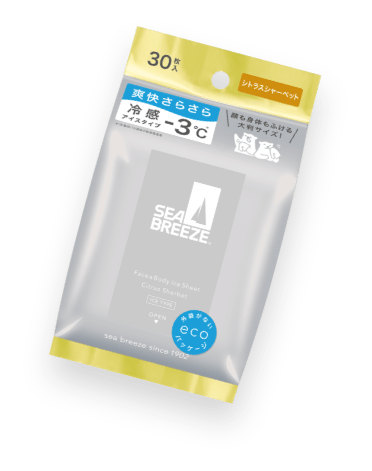 商品イメージ:フェイス&ボディシート(シトラスシャーベット)