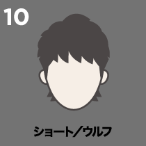 10位 ショート／ウルフ